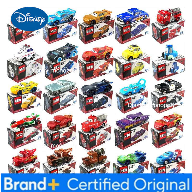 Disney In Stock Original TOMICA Cars Series Alloy Model Lightning Mcqueen Mater Collection Decoration Surprise Gift Toy Car H260228-image-1095919357