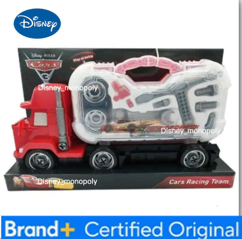 Disney Lightning McQueen Realistic Screwdriver Repair Kit Cartoon Personality Creative Portable Kids Toys Holiday Gift H260228-image-1095918311