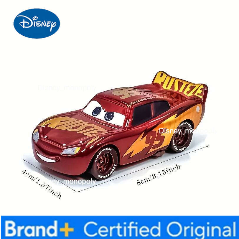 Disney 1pc Lightning McQueen car, first second generation, and third generation model cars, alloy carornaments H260228-image-1095919568