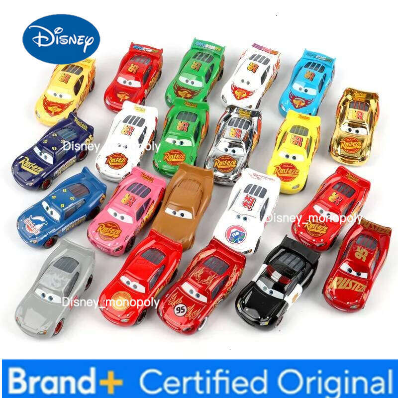 Disney Pixar Cars 32 Styles Lightning McQueen 1:55 Diecast Model Car Toy Children Christmas Gift H260228-image-1095918872