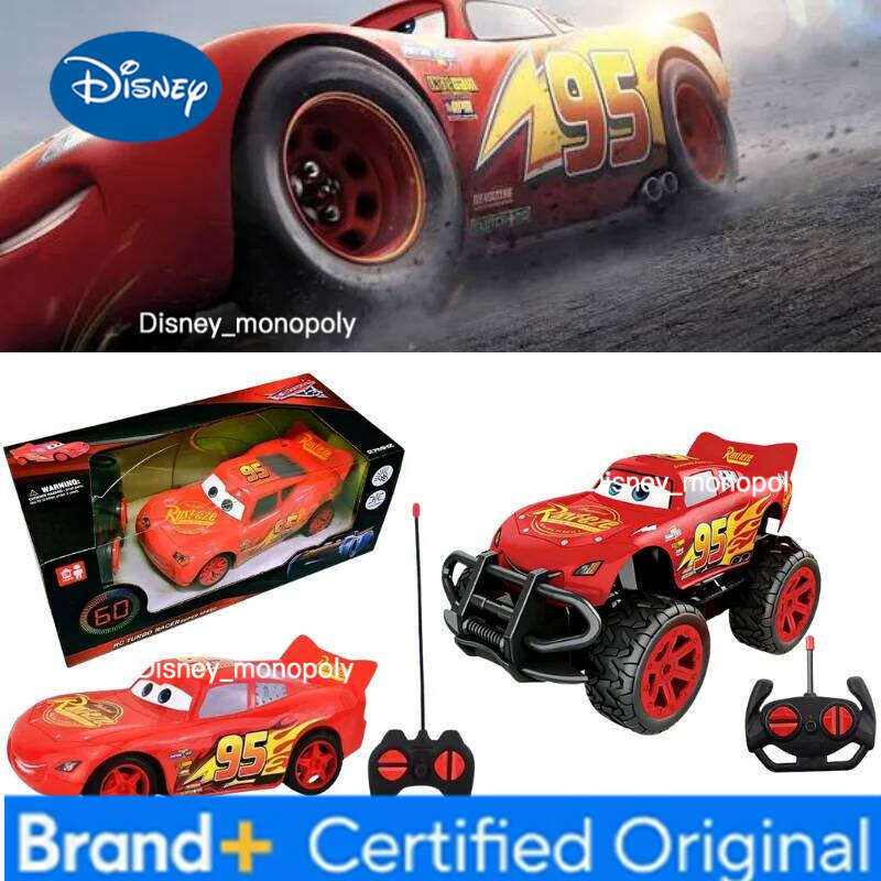 Disney 2026 NEW Pixar Cars Electric Lightning McQueen Channel 4 off-road Remote Control Car Model Boy Birthday Gift Toy H2602281-image-1095921434