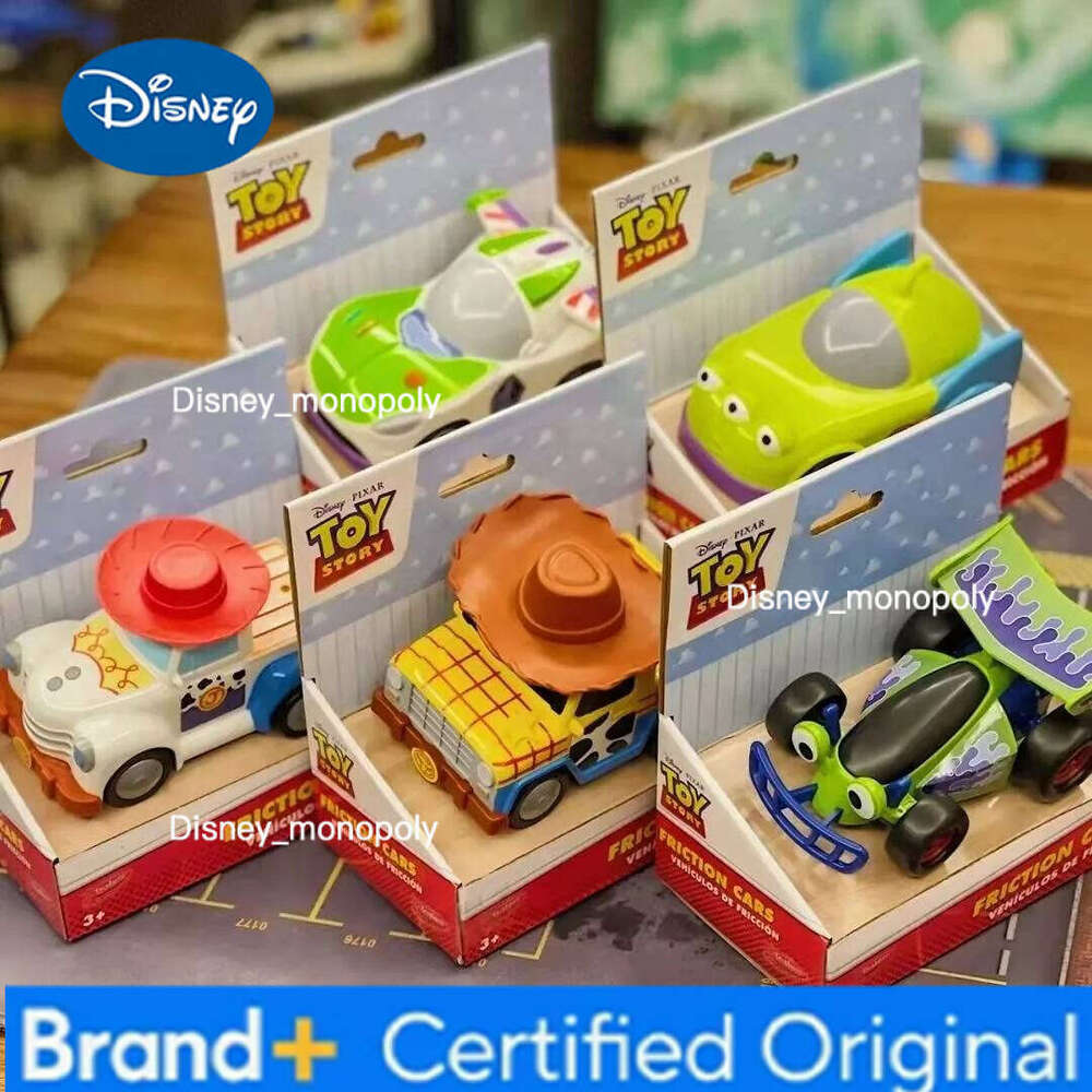 Disney Hot Toy Story Inertial Pull-Back Car Toys Buzz Lightyear Woody Jessie Rex Alien - Free Wheel Model Vehicles Gifts Cartoon Theme H260228-image-1095917939