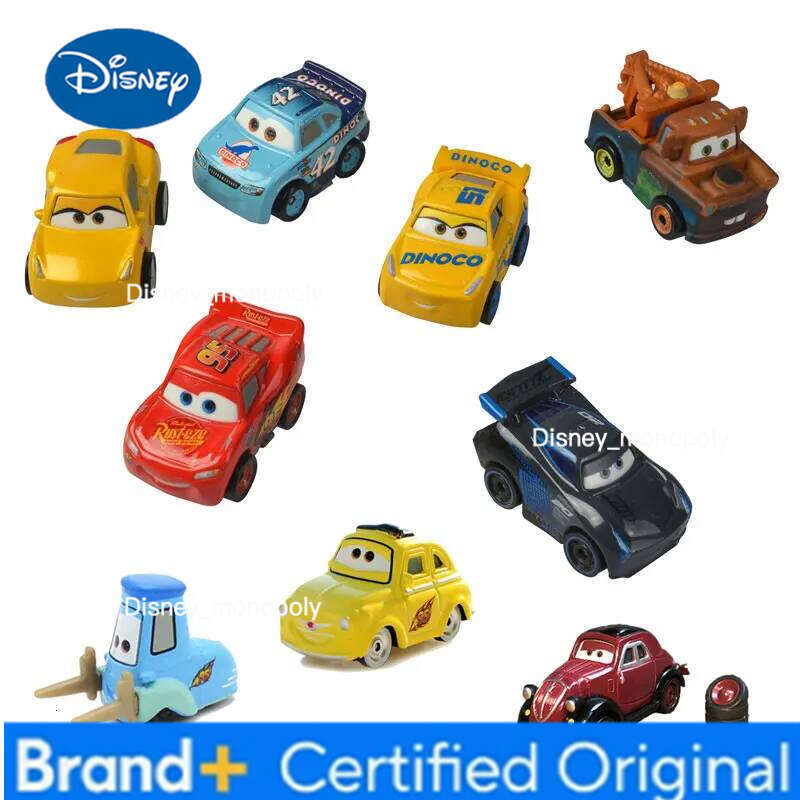 Disney Pixar Guido luigi Mini Lightning McQueen Cruz Ramirez Mater Jackson Metal Diecast Model Toy Cars Children's Gifts H260228-image-1095918845