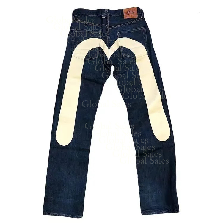 Evisujeans Womens Baggy Pants Designer New Women Jeans High Quality Jeans Men Woman 5A Top Luxury Straight Tube Wide Leg Evi Brand Pants Eet Jean Pa