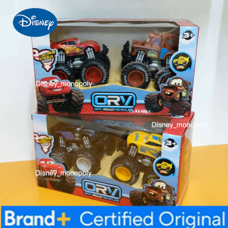 Disney Pixar Dual Inertia Off-Road Vehicle Cars Pullback Lightning Mcqueen Mater Plastic Car Model Set Toys Kids Christmas Gifts H260228-image-1095917581