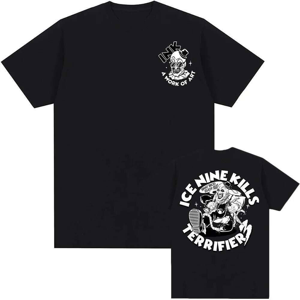 A Work of Art INK T-shirt Grunge Ice Nine Kills T-shirts à manches courtes T-shirt en coton à col rond pour homme unisexe Streetwear Graphic Tee