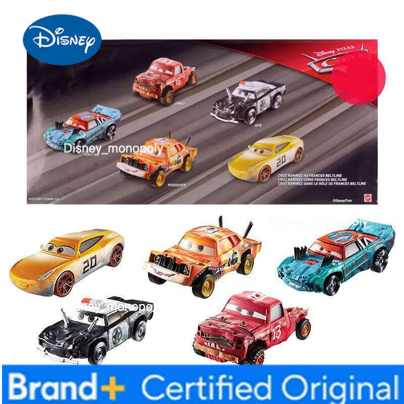 Disney Pixar Cars 2 3 The thunder valleycrash party miss cruz police suit Toy car send give Kids birthday gifts boy toy H260228-image-1095919074