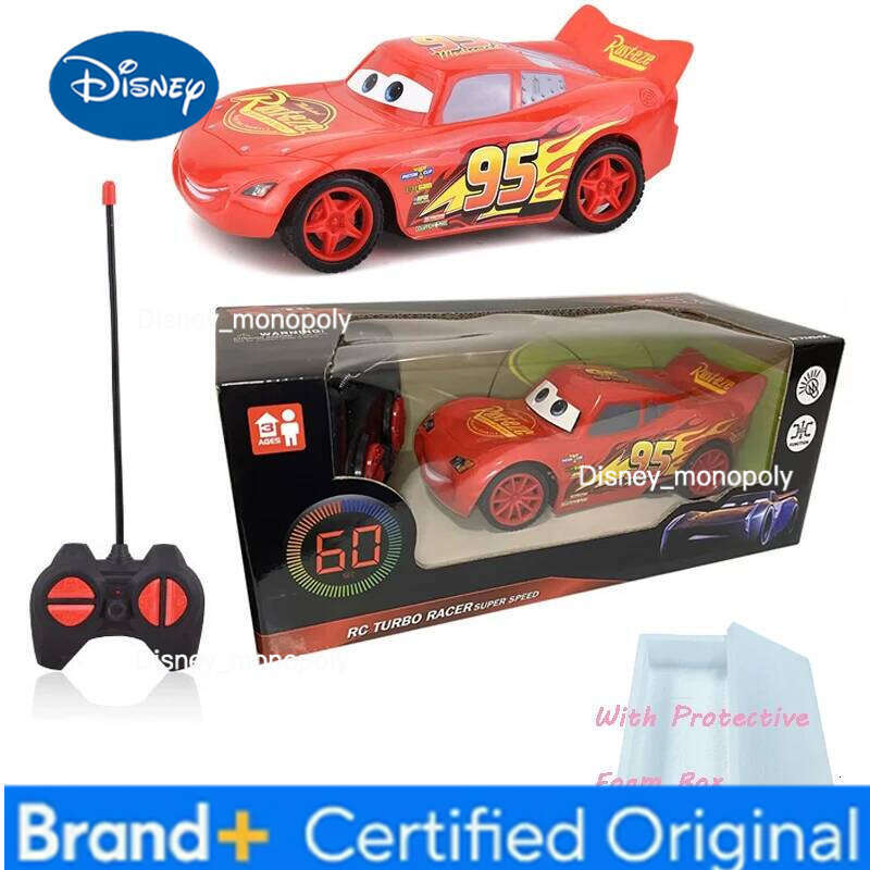 Disney Box - Pixar Cars 3 Electric lightning McQueen Remote Control Car Children Christmas Toy Gift H260228-image-1095918182
