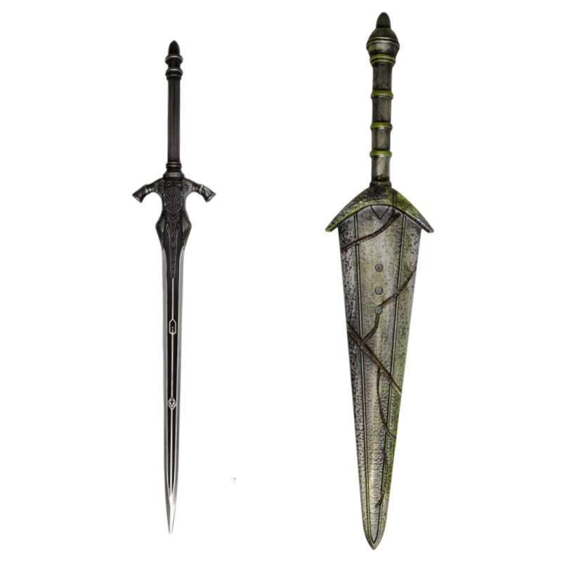Fantasy Medieval Style PU Foam Greatsword Prop, Non-sharp Decorative Blade for Halloween Cosplay Party & Collection-image-1108529279
