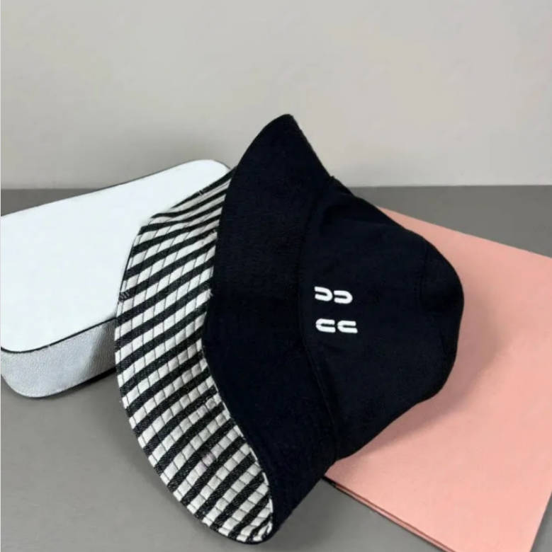 Luxury Bucket Men Cowboy Designer Summer Beach Hats For Women And Man Double Sided Wearing Zebra Stripes Outdoor Travel Fisherman Hat