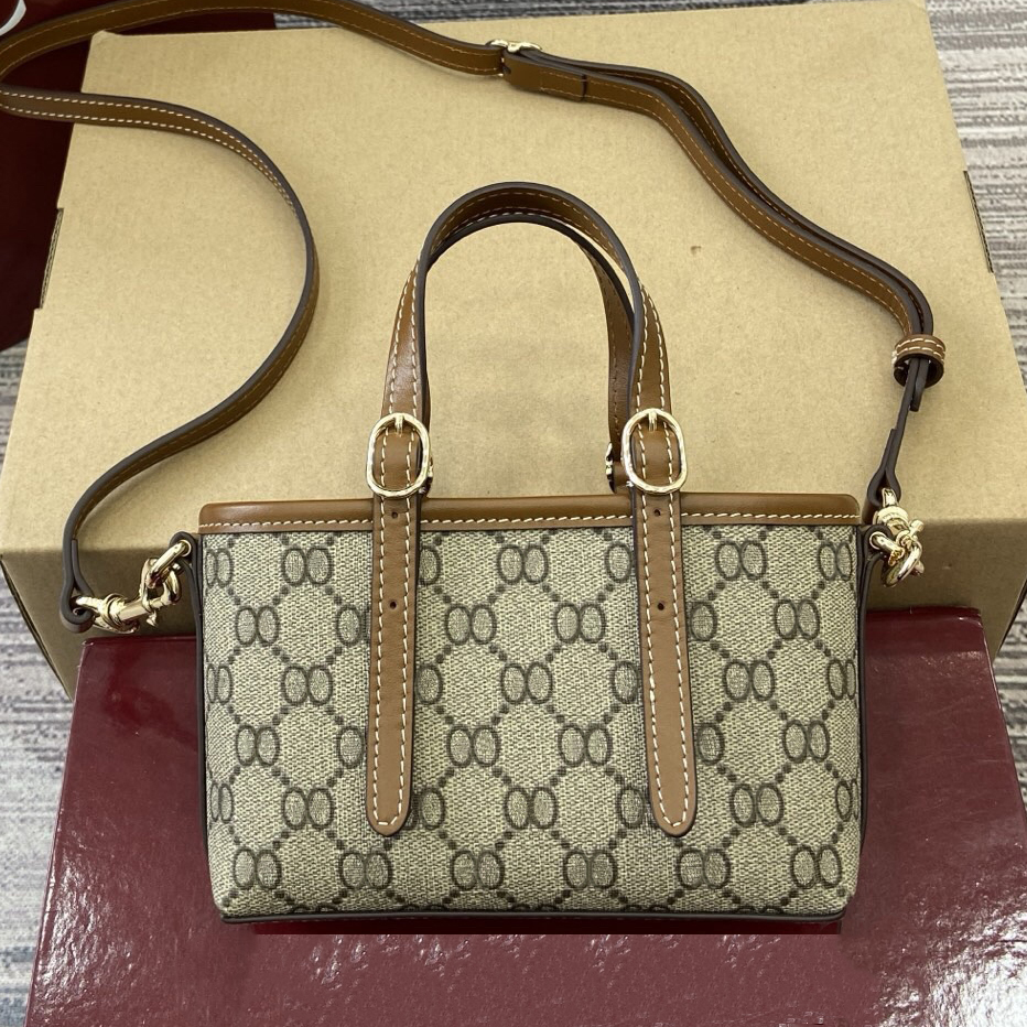 TOP Designer bag mini bag tote bag Luxury bag canvas large capacity handbag High quality women Slant cross bag shoulder bag fashionable retro handba