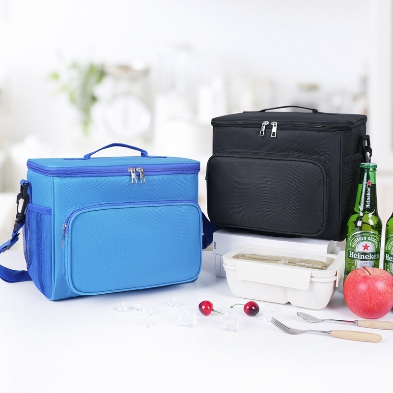 Lunch Bag Outdoor Picnic Camping Handheld Box Insulated Freshness Preservation Food Container Portable Thermal 260527BJ