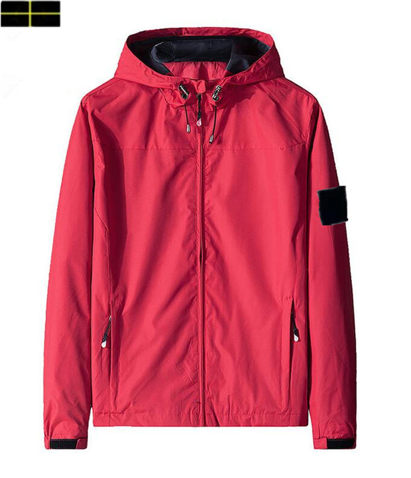 25ss stones jacket cargo jumper New Men's Soft Shell Windproof Waterproof Outdoor Sports Brand Designer islands Jacket Top Couple Hooded Zip