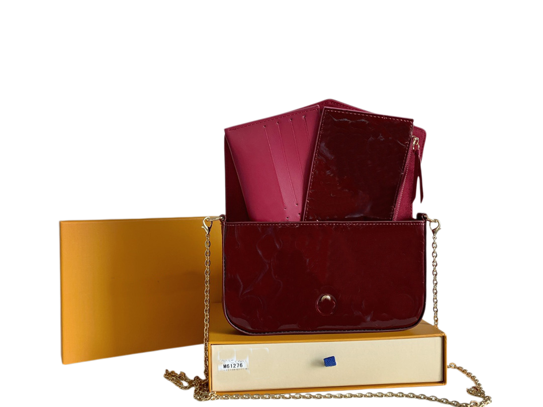 0612760 cosmetic bag Box bag Cosmetic Bags & Cases nluxury bag Tote Bag Luxury Hangbag purse classics Single shoulder, Designer Shoulder bag Wallets
