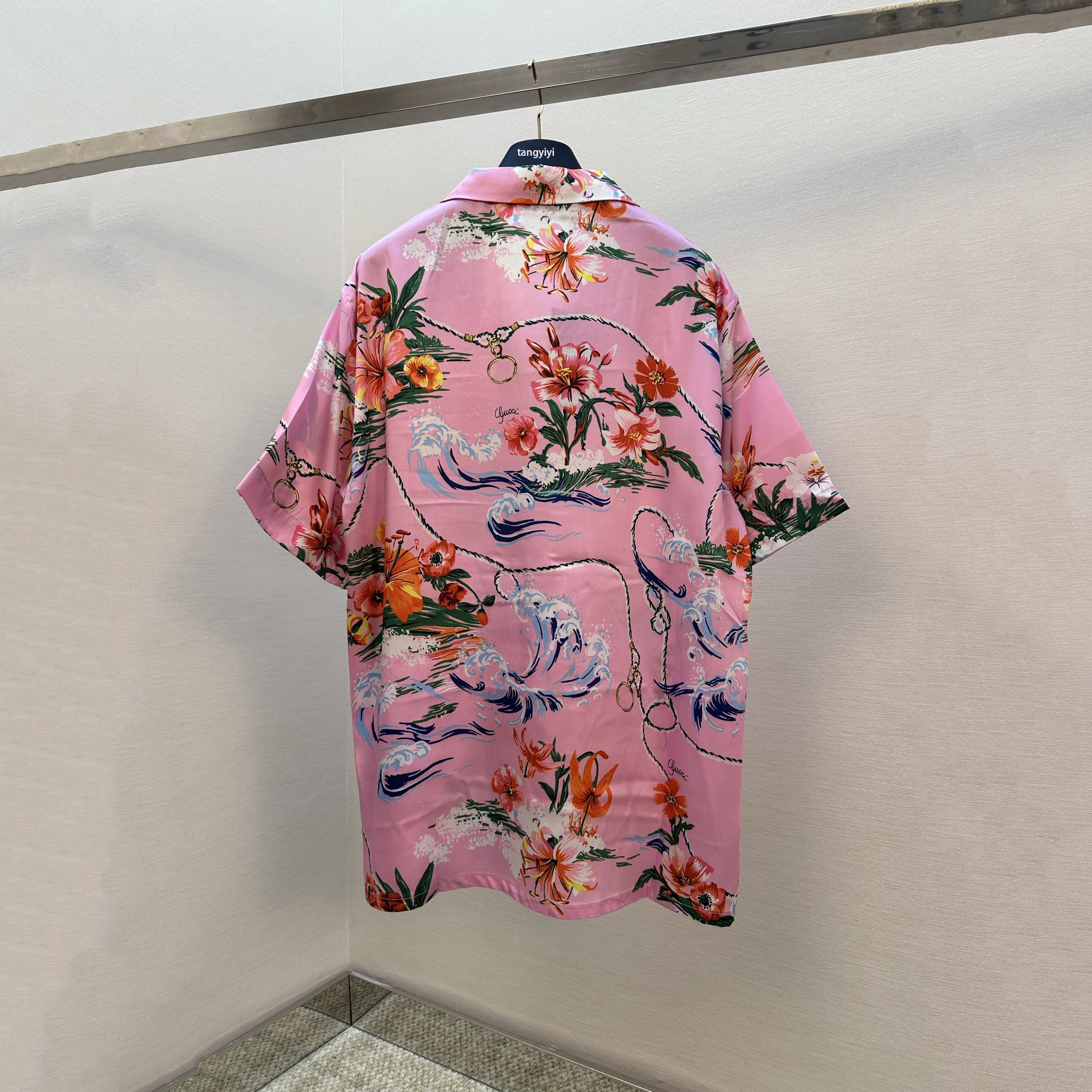 branded Designer mens clothing highquty printed summer shirts fashionable shorts casual loose designer mens beachwear Hawaiian style mens and womens