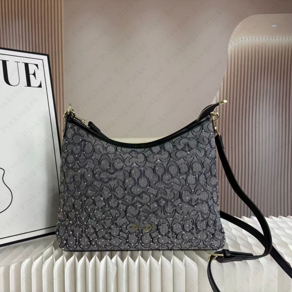 Women designer shoulder bag crossbody bags fashion high quality vintage pattern girl handbag purse travel shopping bag 5 color Changchen26060143