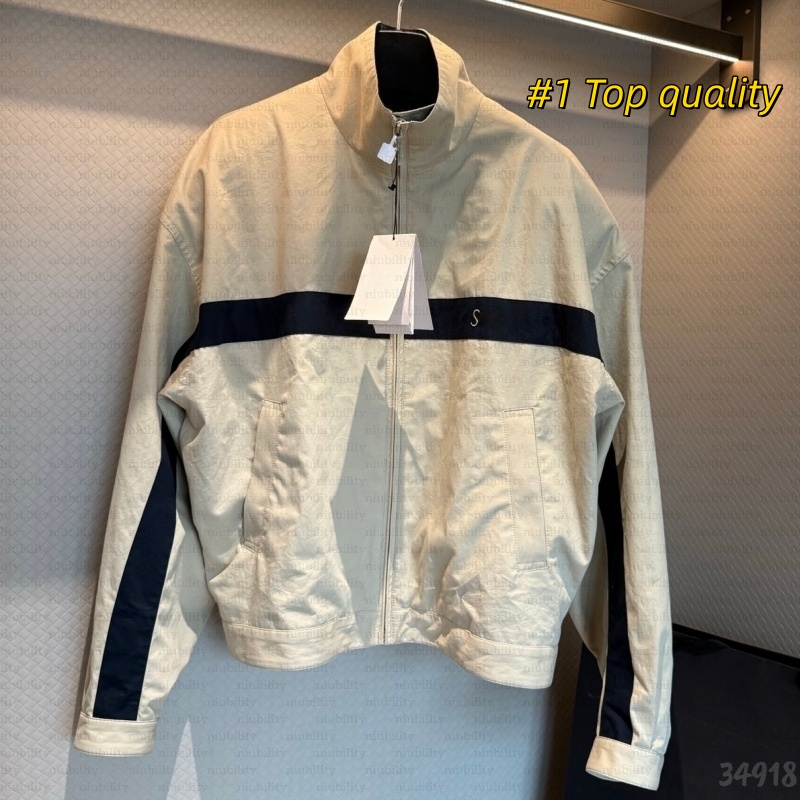 (Order by pic in opt, not by desc)Designer jacket women trench jackets long sleeve big pocket solid color womens