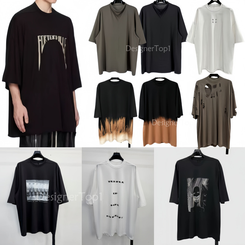 Dark RO T Shirt High Street Style High Quality Cotton 100% Printed T Shirt Men And Women Plus Size Men's Loose Short Sleeved Tshirts Top Paixia