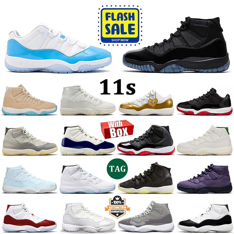 Designer 11 11s Basketball Shoes Gamma Blue University Blue Legend Blue H-Town Pearl Inner Beast Men Women Hight Low Cut Sports sneakers With box Tr