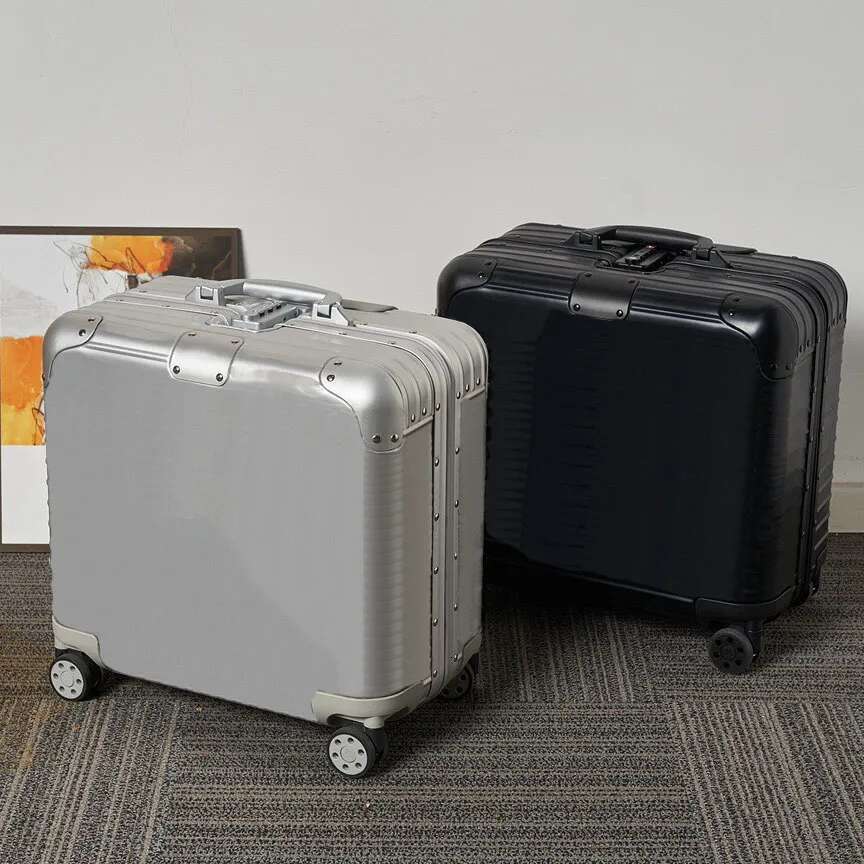 Luxury Travel Trolley Case Designer Suitcase Large Capacity Hardside Rolling Luggage with Wheels Combination Lock Boarding Cabin Valise Box-image-1108513674