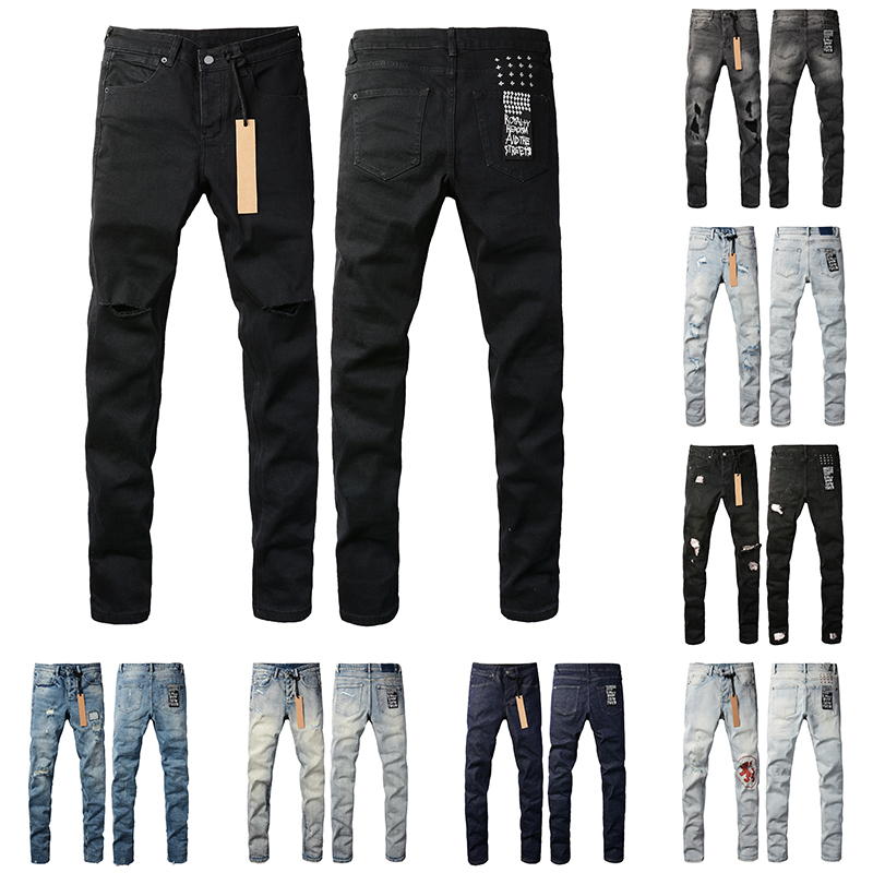 Mens designer jeans ksubi jeans womens designer retro fashion Distressed Jeans Stretchy denim fabric trendy brand fashion streetwear cb