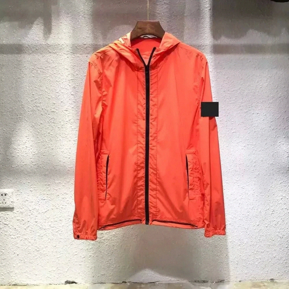 pull Jacket Designer Topstony Long Sleeve Zipper Badges Windbreaker Men Casual Coat Windbreaker Embroidered High Quality Fashion Mens Jacket 641 T8b
