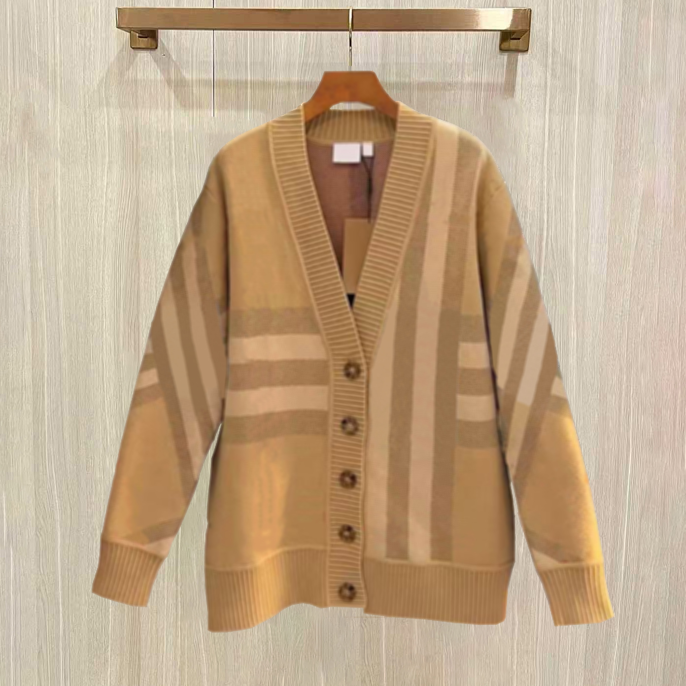 high quality designer sweater cardigan men,spring and autumn fashion casual loose knit cardigan, classic plaid V neck button cardigan, women sweater