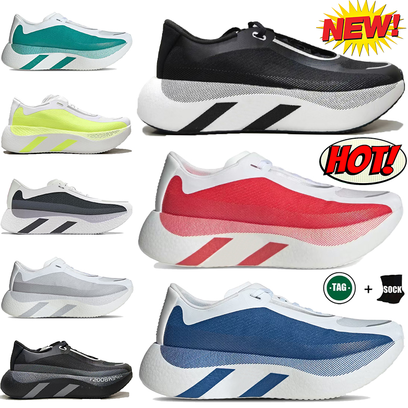 New Hyperboost Edge designer running shoes White Pure Ruby Light Solid Grey Black Carbon Clear Pink Lime Aurora Onix outdoor men women sneakers spor