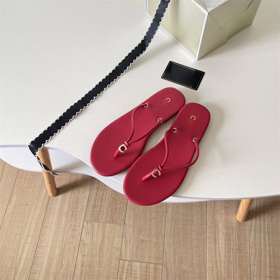 Pantoufles de créateur pour femmes, pantoufles à talons moyens, tongs classiques avec lettres, chaussures à talons bas, sandales décontractées, s