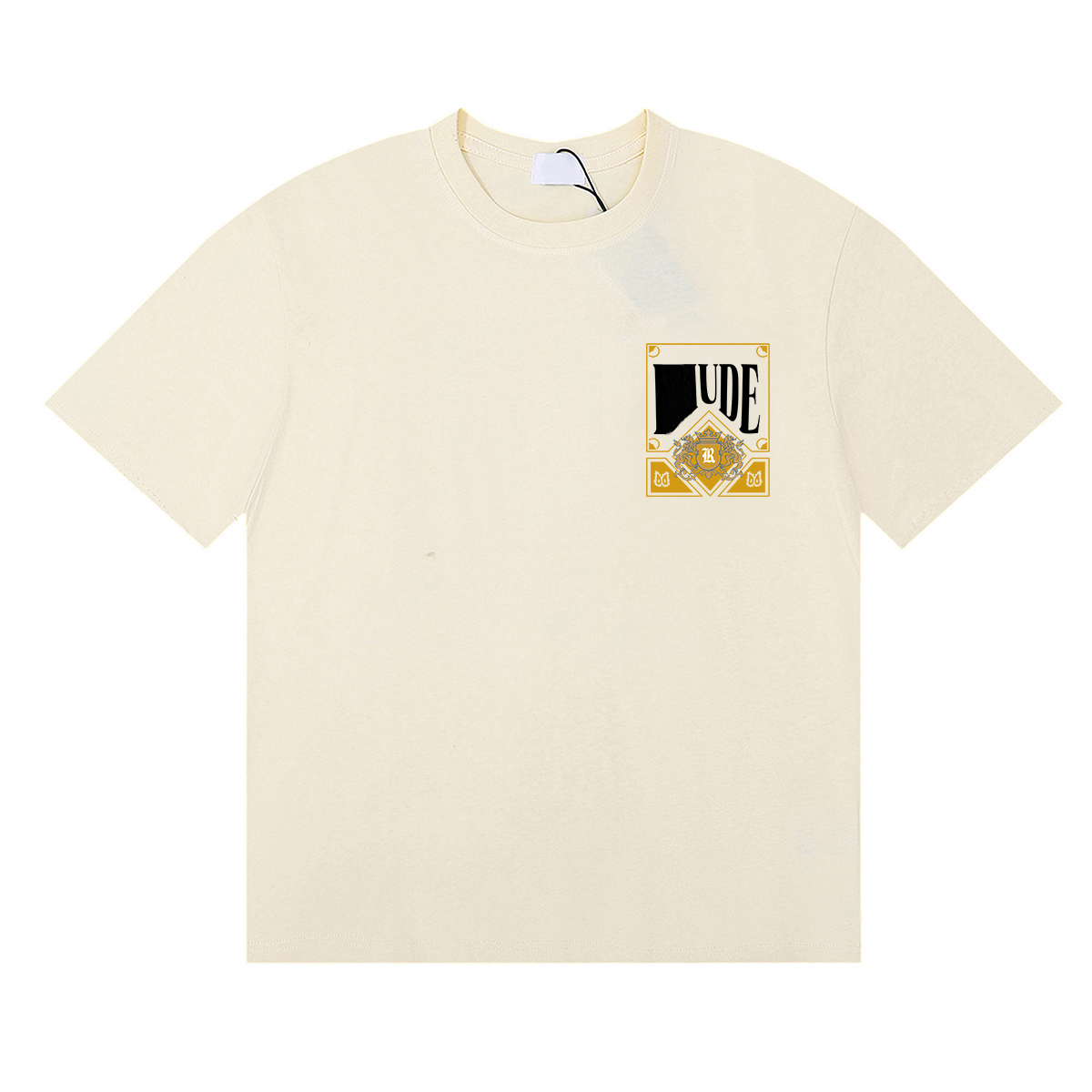 Rhuds Shirt 2026 T Shirt Summer T Shirt Men T Shirts Tops Letter Print Shirt Mens Women Clothing Short Sleeved 941
