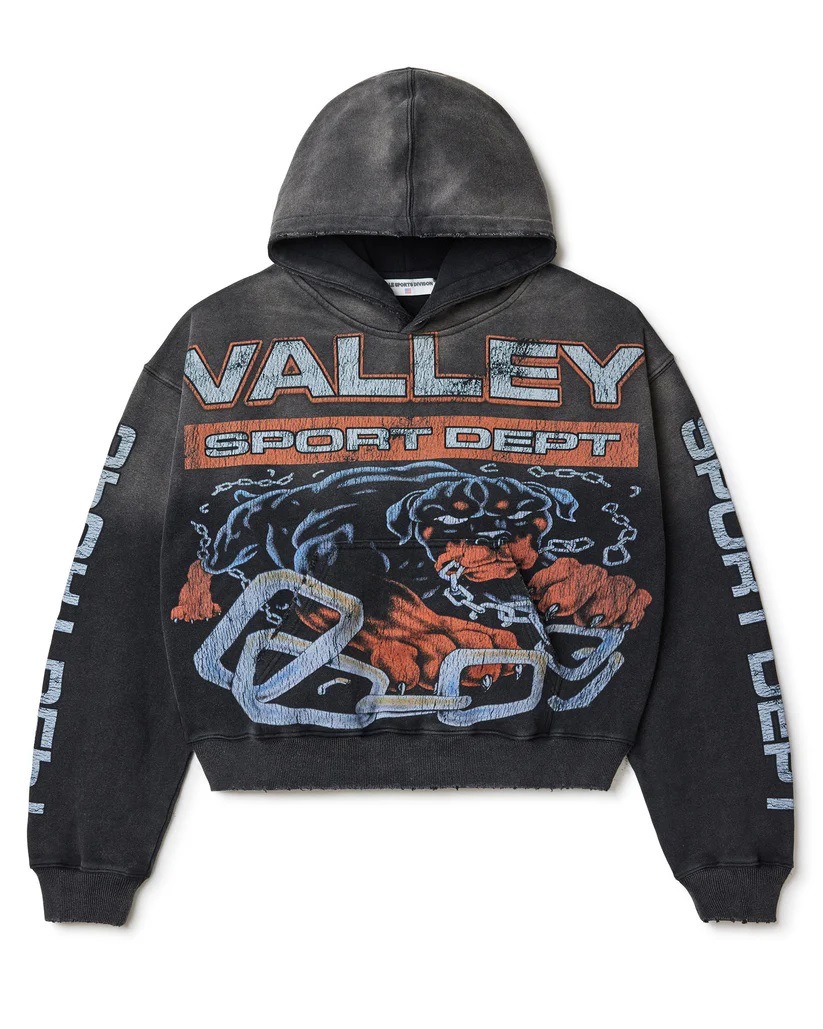 hot Free shipping luxury Men's Hoodies Retro Graffiti Printed Hoodie Men's Oversized Shoulder Loose Hip Hop Top