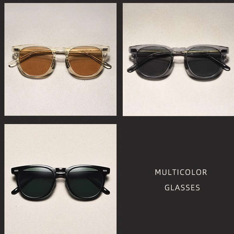 New Melard Retro Shawn Style For Men High-End Feel Prescription Sunglasses With Insert Lenses