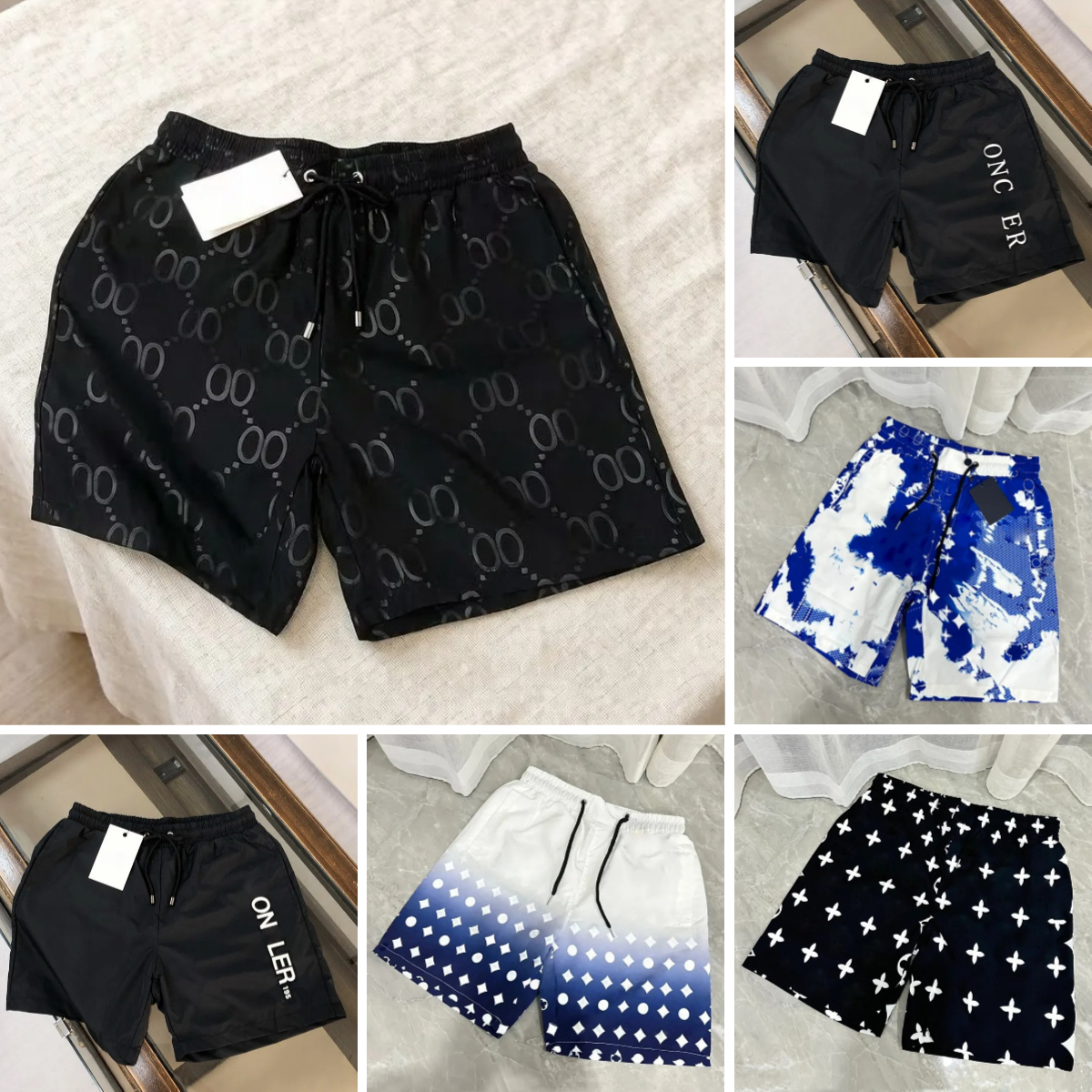 Luisly Voitton Shorts Mens Designer Swimming Trunks Letter Print Beach Board Quick Drying SwimWear Summer Bathing Suit Summer Brand Men Swiming Shor