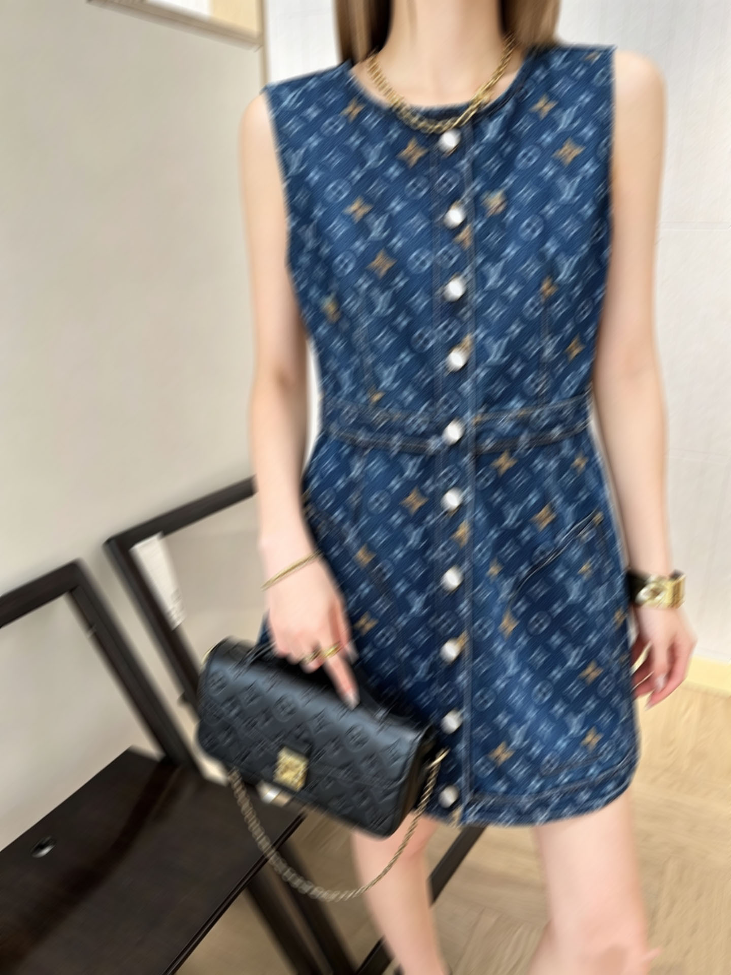Women Casual Dress Printed Cinched Waist Created By everyday A Luxury Fashion Designer; Designer New Arrival Zipperless Sleeveless Ladies Basic