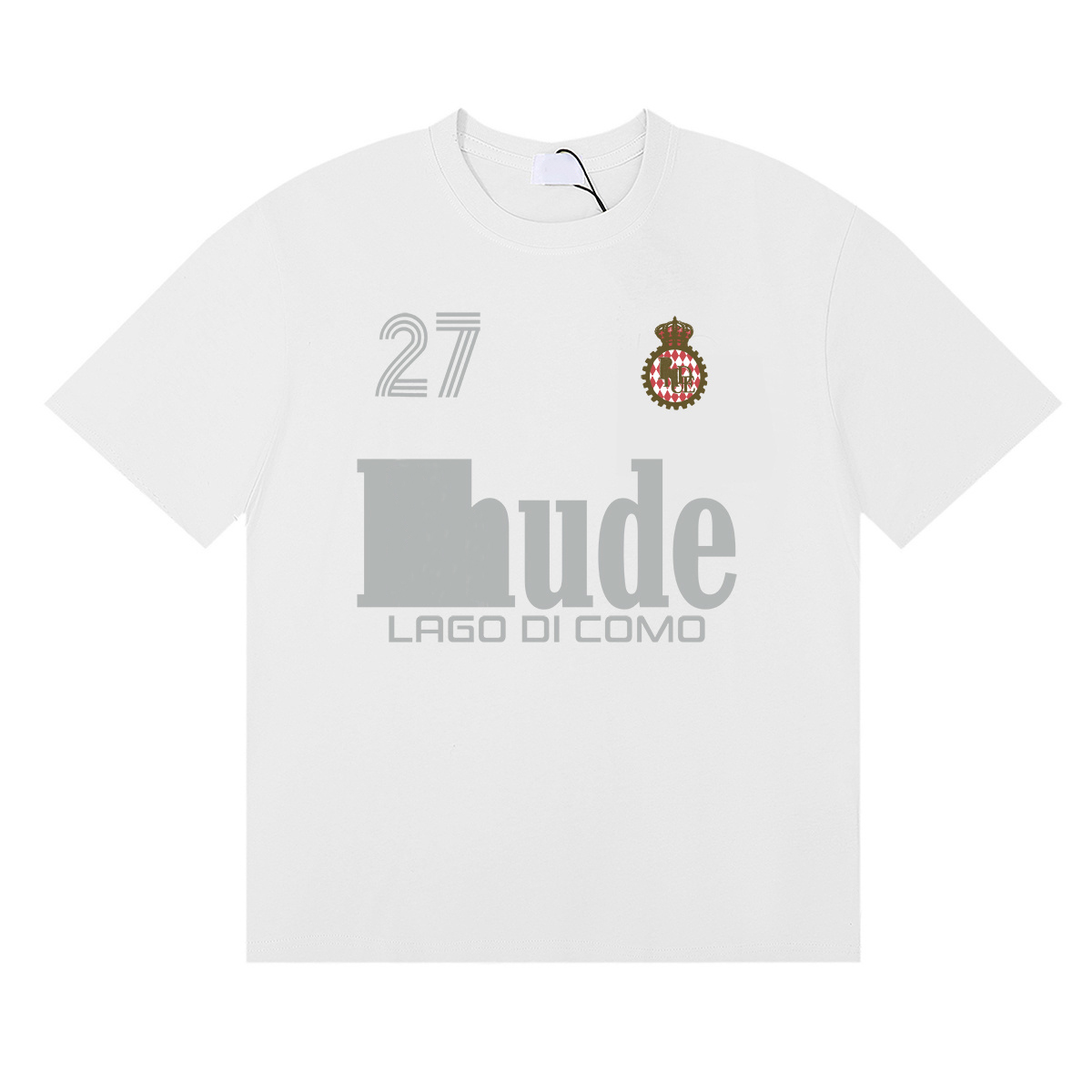 Ruhudes Shirt Designer 2026 Tshirt Summer Casual Y2k Lettering High Quality American Trendy T Shirt Men Tops Letter Print Graphic Tee Clothing Rhued