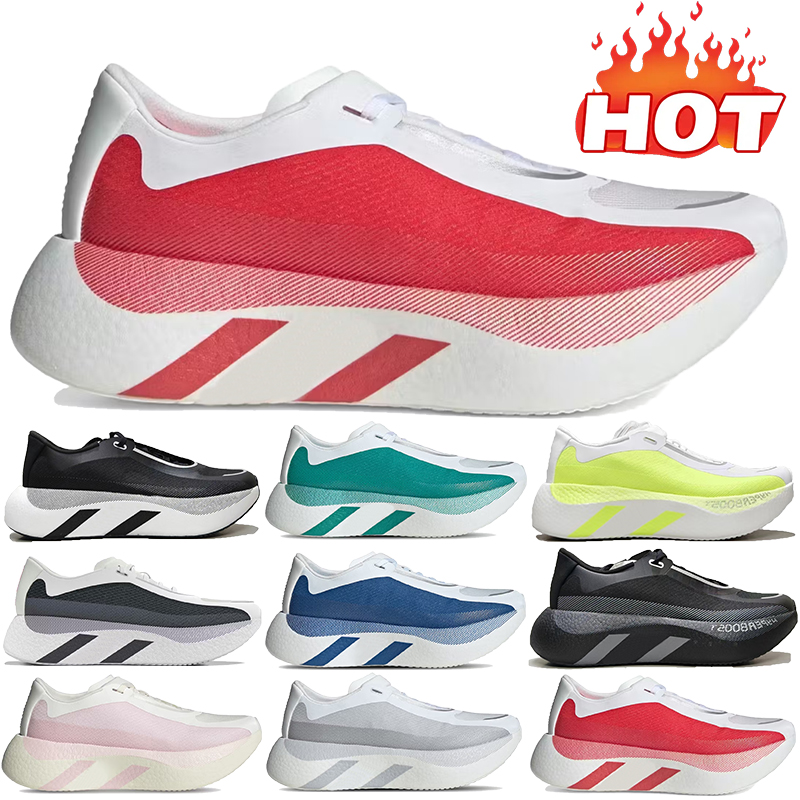 Designer shoes Hyperboost Edge mens running shoes Black Cloud White Equipment Green Light Solid Grey Pure Ruby Carbon fashion womens sports snrakers