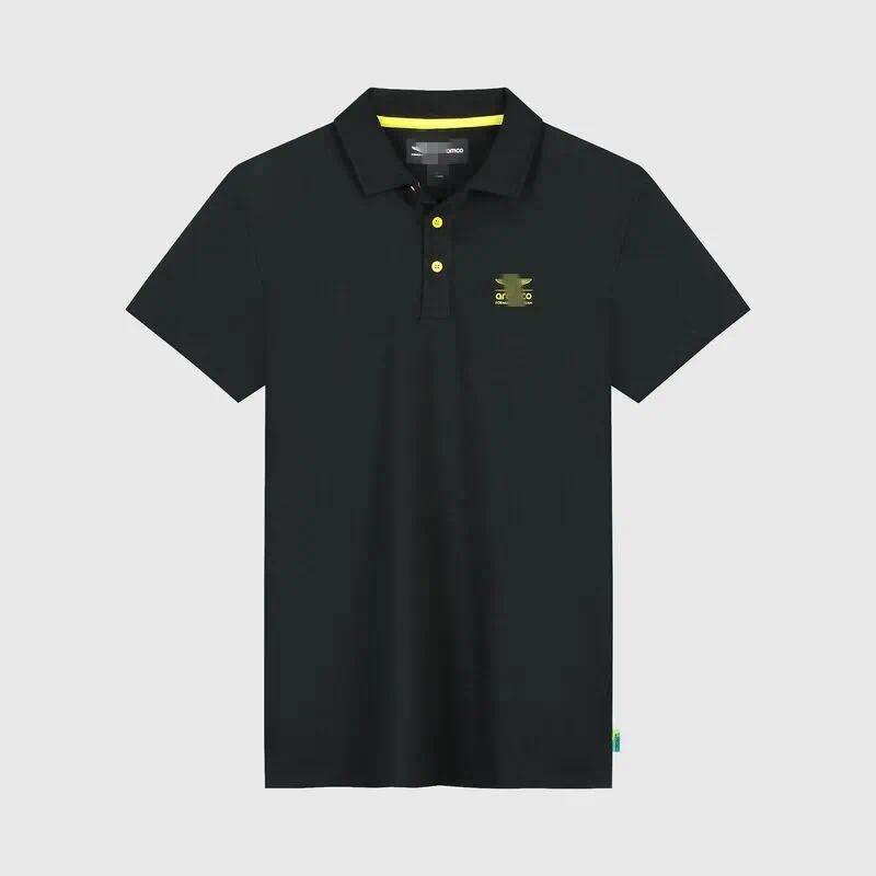 wholesale brand Best sales support customized wholesale Summer short sleeved T-shirt polo shirt Aston Martin F1 Team Seasonal Polo Men's and Wo