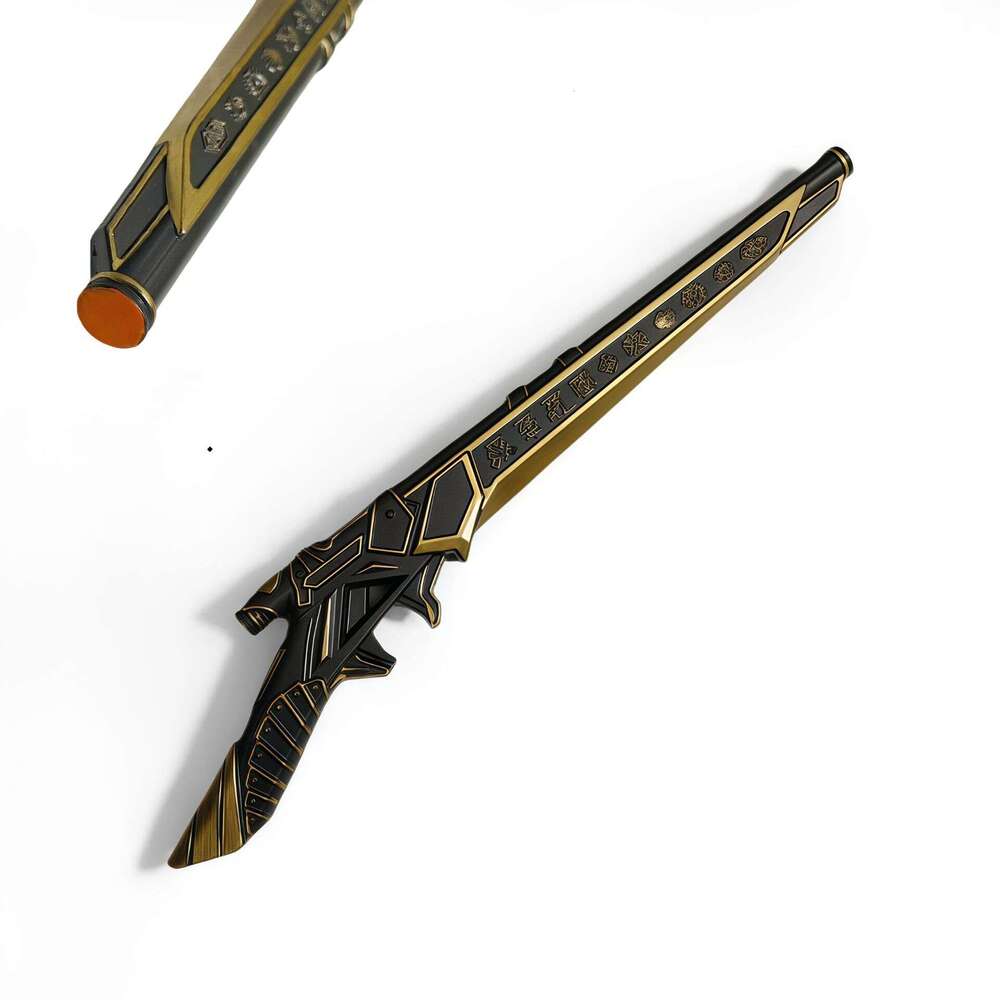 Game Cosplay Gun Prop, Non-Firing Simulation Pistol for Light and Night Fans, Safe Costume Accessory for Themed Events-image-1108661162