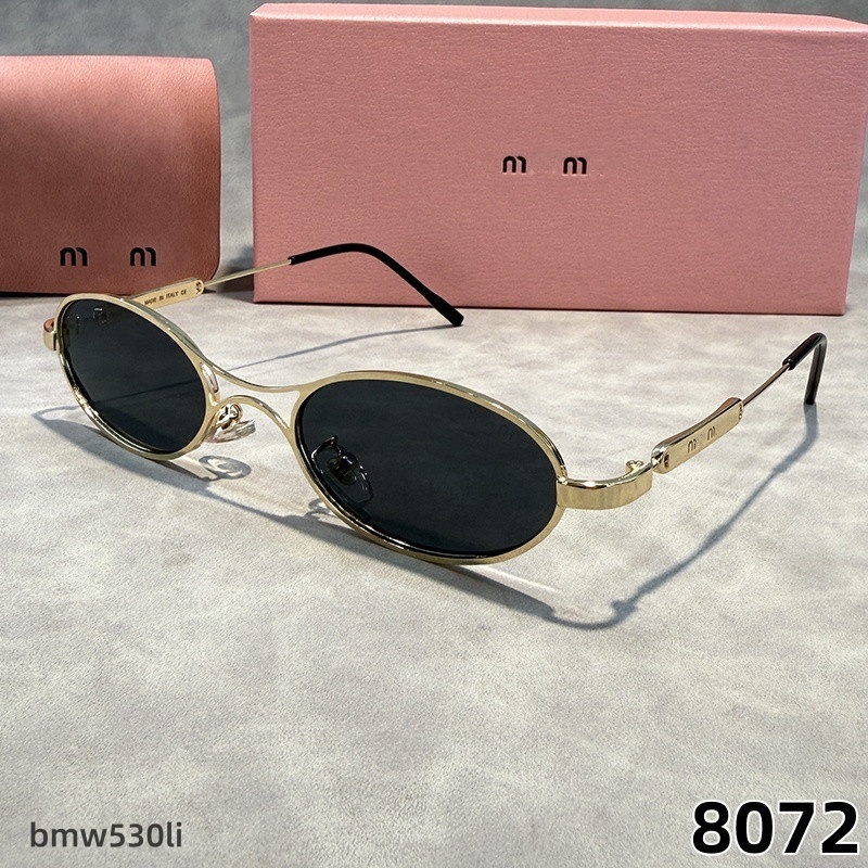 Women Luxury Designer Fashion Sunglasses for Men 2026 New Metal Frame Unisex Eyewear Outdoor Goggles UV400 Protection Glasses With Box 8072