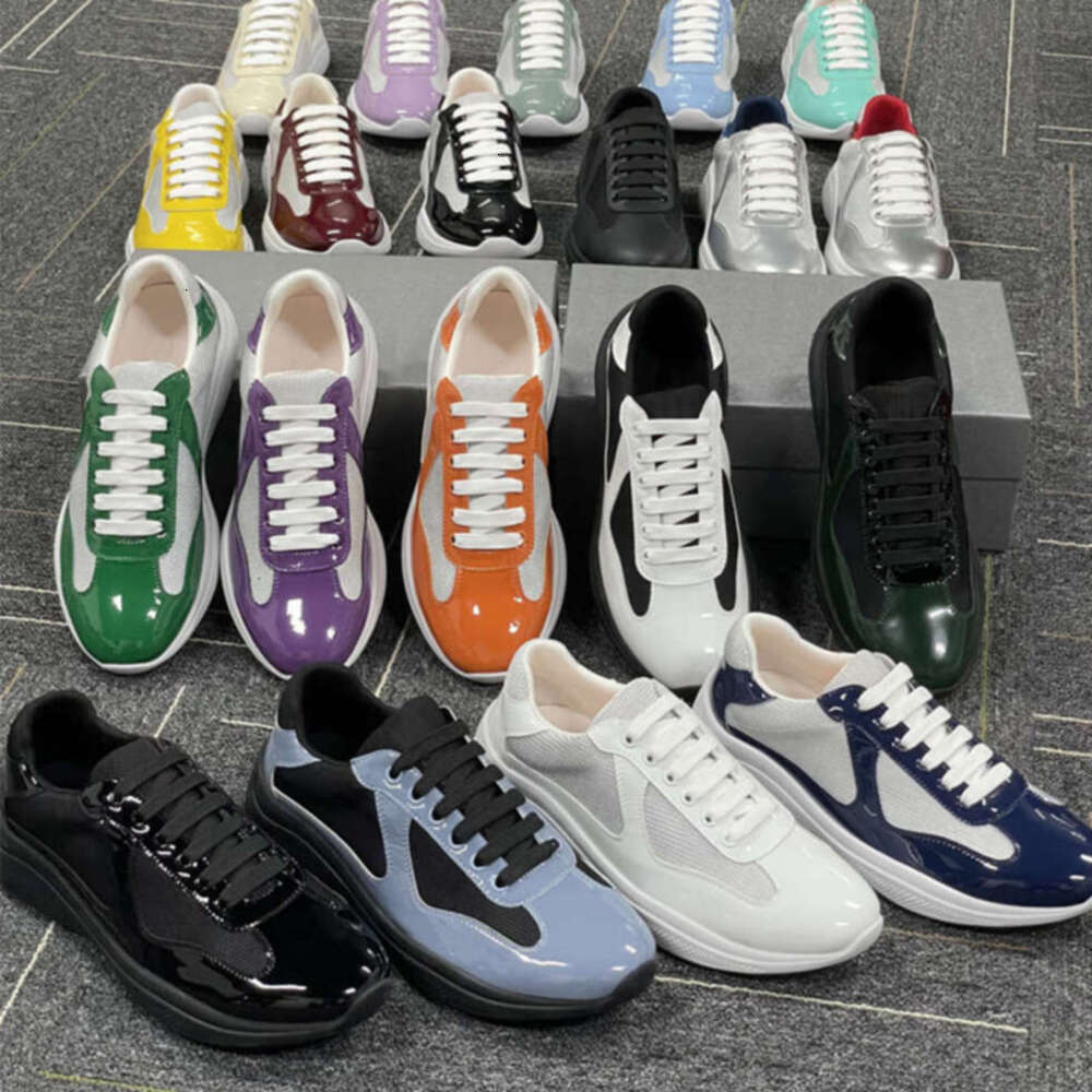 Designer Men Women Sneakers Americas Cup Xl Trainers Leather Lace-up Casual Shoes Outdoor Runner Sport Shoes 36-47 Big Size 53-image-922826761