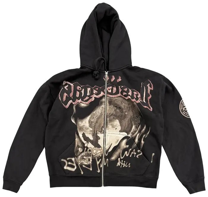 Vale Dream Zip Up Jacket Rhinestone Zip Up Hoodie Designer Luxury Men's Valleysdreams Hoodies Printed Hoodie Loose Shoulder Hip Hop Style Mens