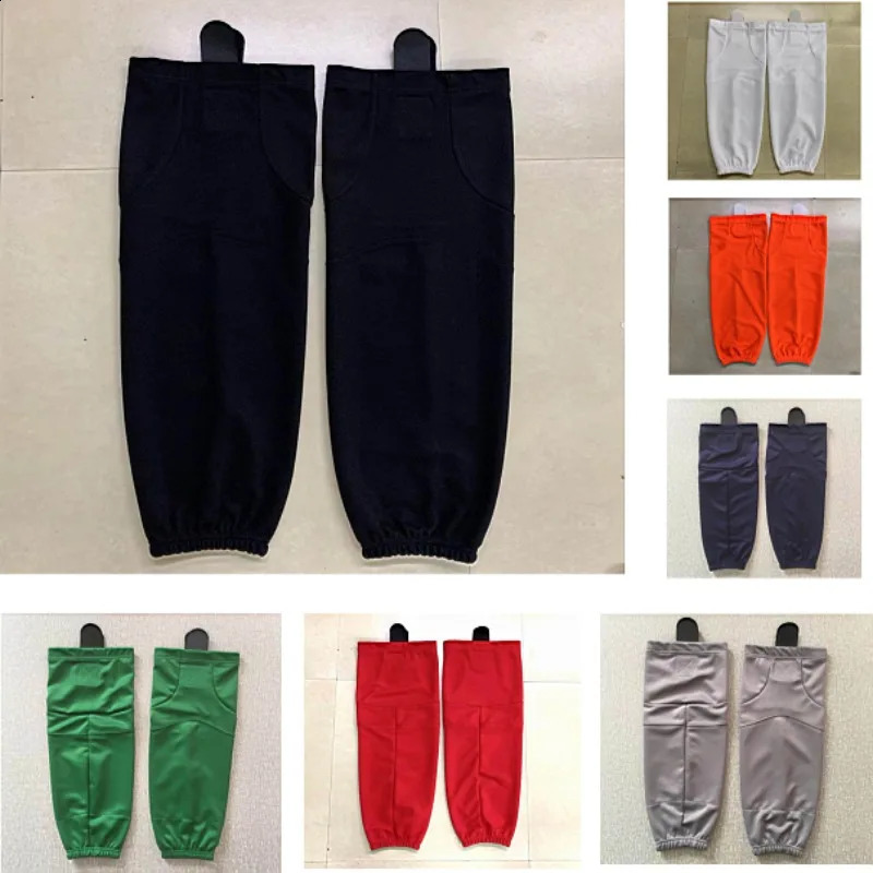 Solid Color Double Layer Ice Hockey Socks Ultimate Comfort Full Range of Colors Sizes Embrace the Romance of Ice Hockey 260601