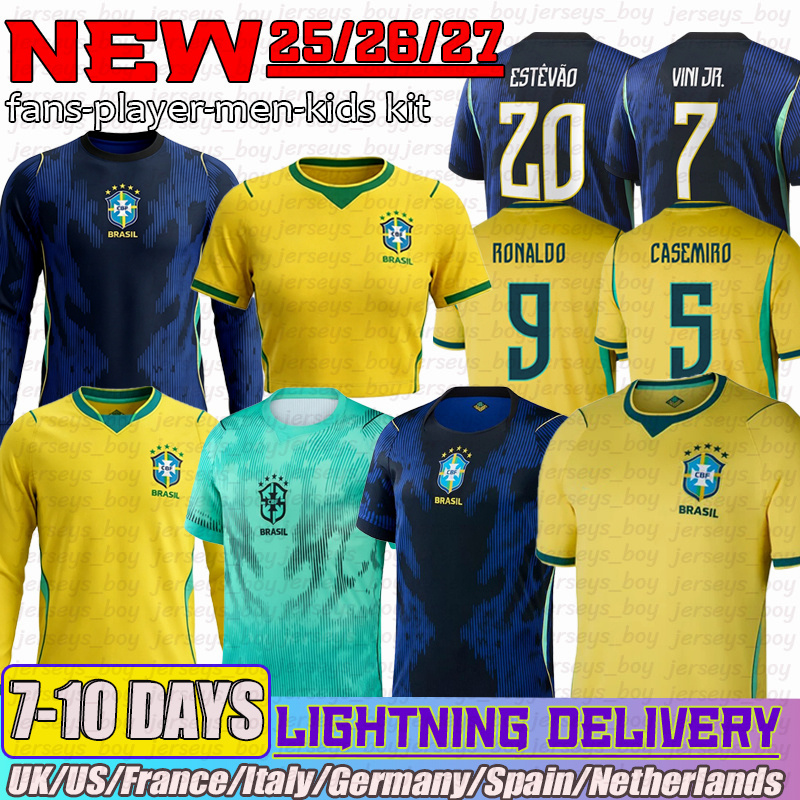 brazil jersey 2026 worldcup VINI JR. RAPHINHA GABRIEL soccer jersey 26 27 ESTEVAO RODRYGO RICHARLISON CASEMIR G.JESUS P.COUTINHO man shirt kids k-image-974173390