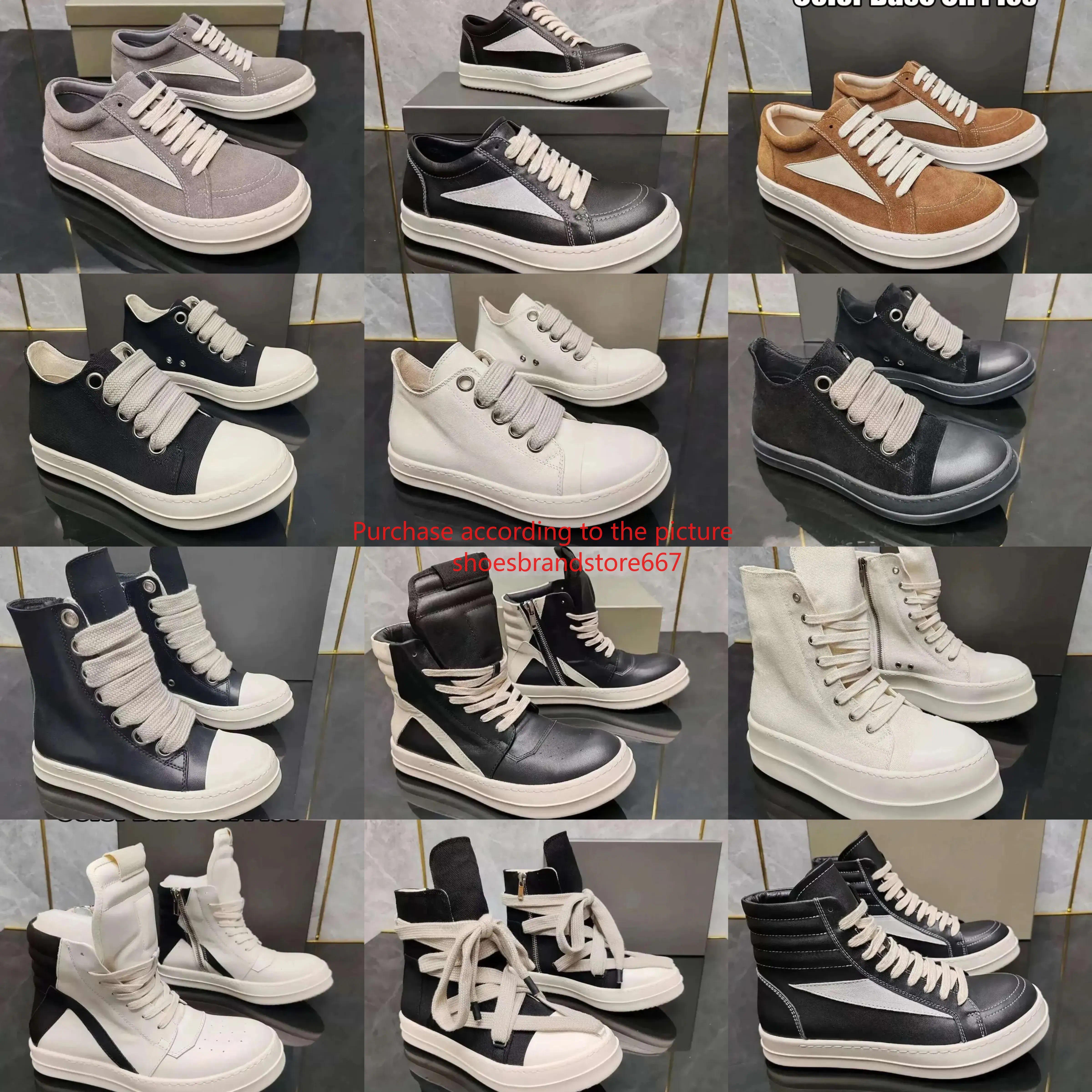 Top quality designer wome men Leather furry boot canvas boots Luxury booties sneakers platform shoes Unisex casual trainers with box