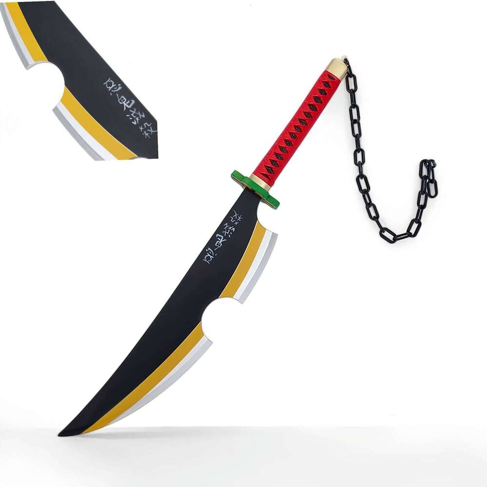 Anime PU Foam Sun Blade Prop, Unsharpened Weapon for Halloween Cosplay & LARP-image-1108823183