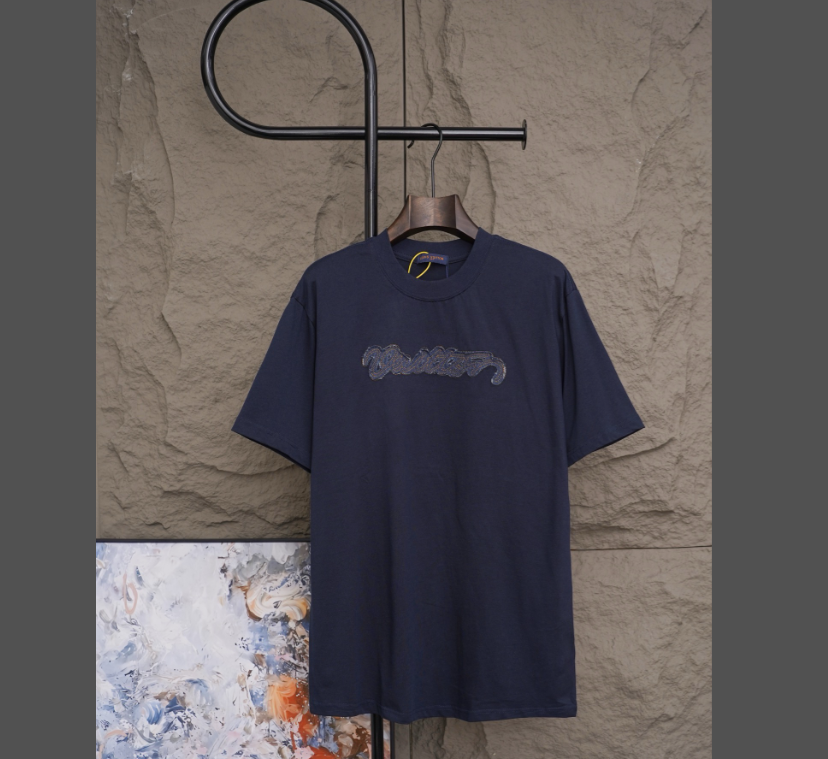 Luxury men's designer T-shirt, high-quality summer round neck embroidered pullover, casual and comfortable men's and women's T-shirt