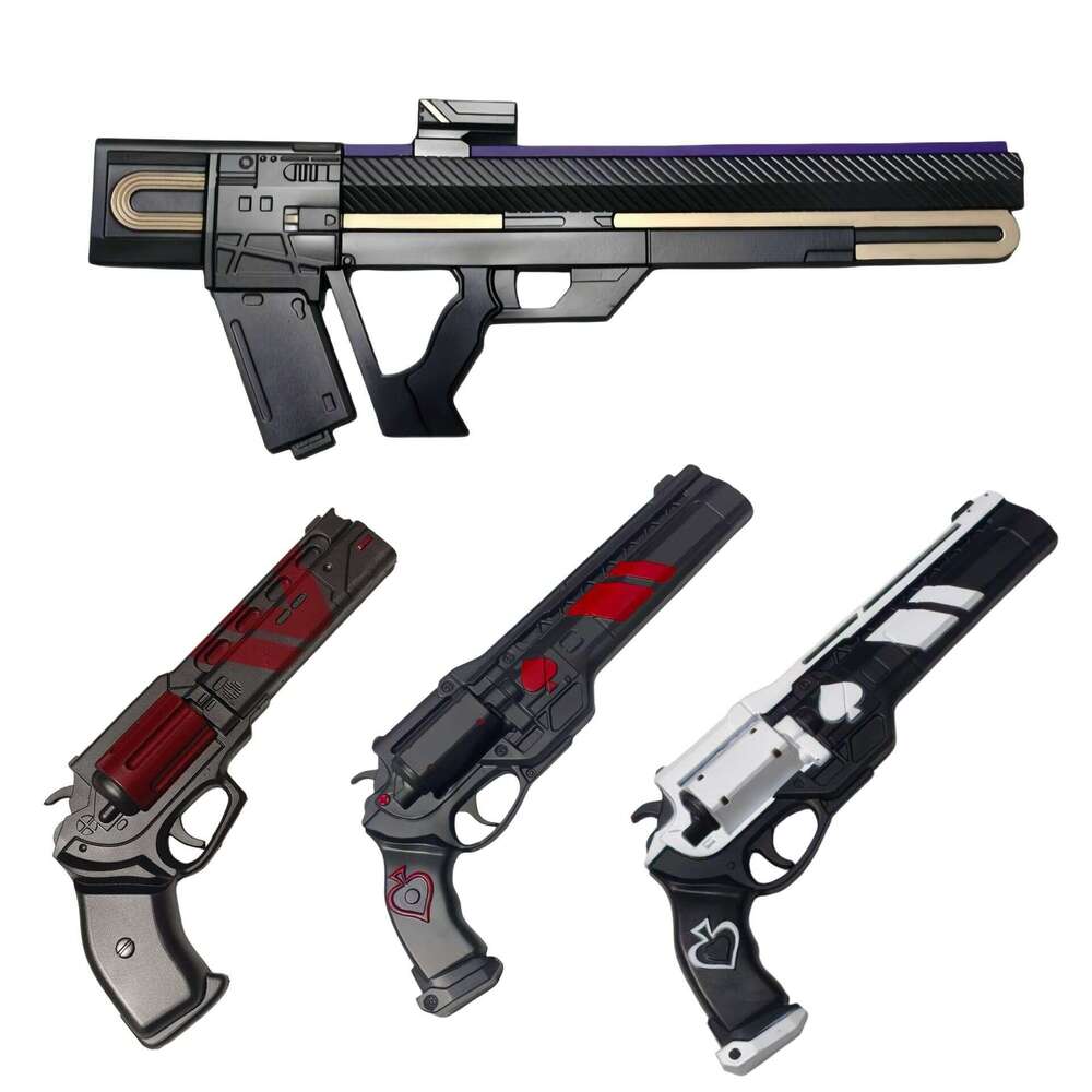 Sci-Fi Blaster Prop Set | PU Foam Cosplay Ornaments-image-1108813960