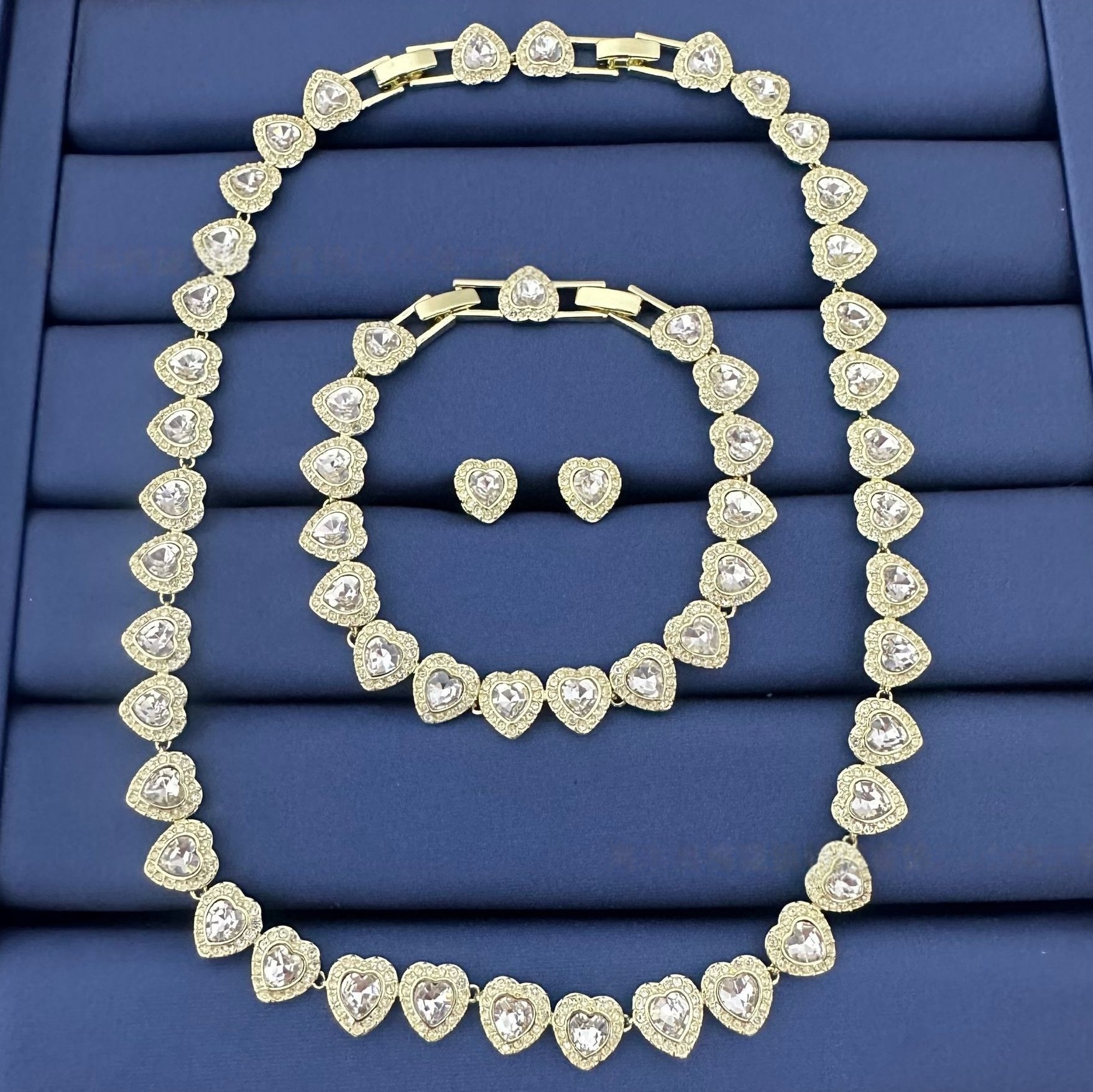Luxury necklace ariana grande x necklace designer jewelry exclusive love rhodium plating imitation crystal classic fashion wedding party gift pendan