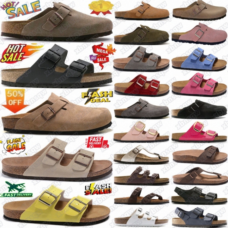 bostonclogs clog slides designer sandals slippers clogs Boston Soft Footbed Suede Mocha arizona Bostonnes Taupe black mink navy pink crTzXc#-image-971864897