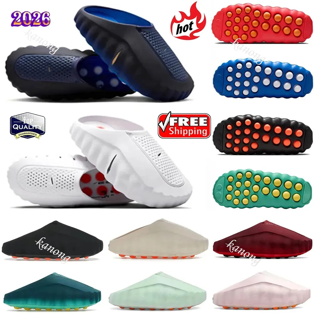 2027 001 Slides Designer Slippers Fashion Soft Rubber Tech Comfort 002 Running Bone White Red Black Light Smoke Grey Mens Womens 001 Summer Beach